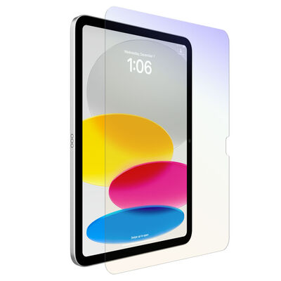 iPad (10.a gen) Protector de pantalla| OtterBox Kids Blue Light Guard Glass con Antimicrobiano Tecnología
