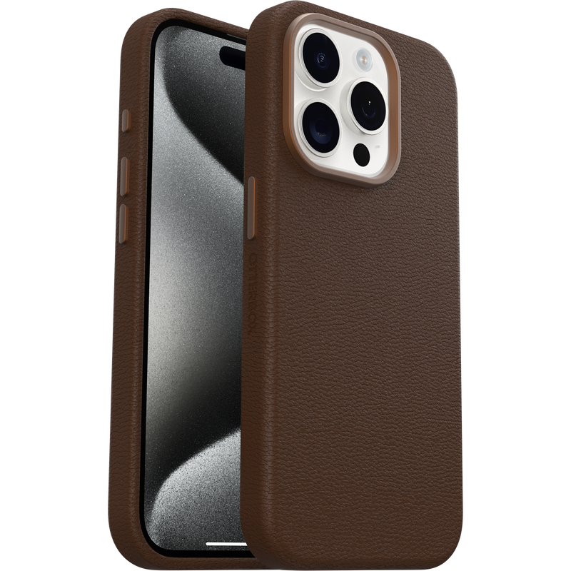 product image 1 - iPhone 15 Pro Hülle Symmetry Series Cactus Leather für MagSafe