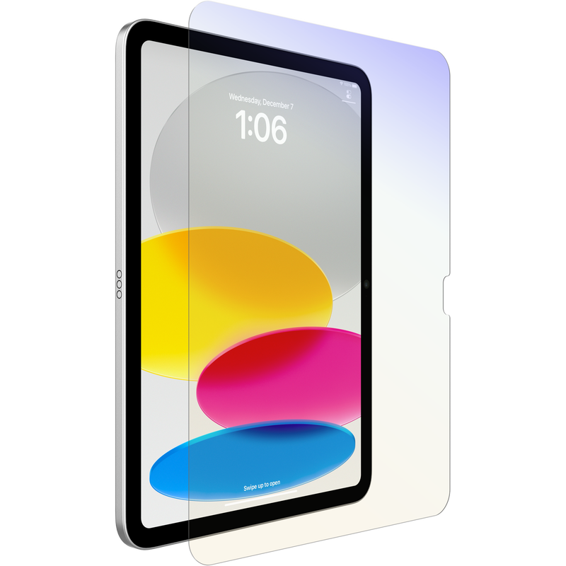product image 1 - iPad (A16/10a gen)) Protector de pantalla OtterBox Kids Blue Light Guard Glass med Antimicrobial Technology