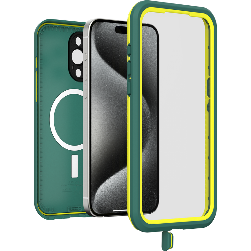 product image 3 - iPhone 15 Pro Max Wasserdichte Hülle OtterBox Frē Series für MagSafe