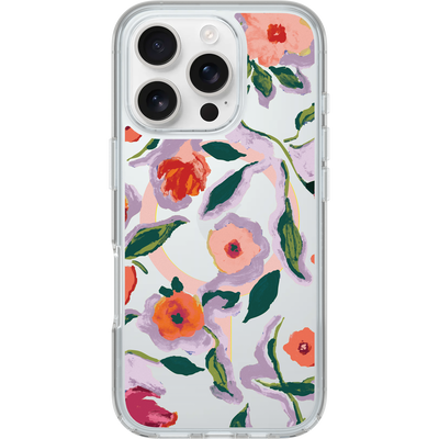 Coque iPhone 16 Pro | Symmetry Series Clear pour MagSafe Confetti of Blossoms