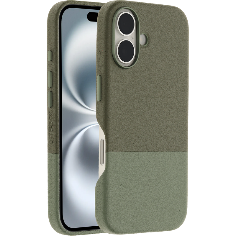product image 1 - iPhone 16 Funda Statement Series Cactus Leather para MagSafe