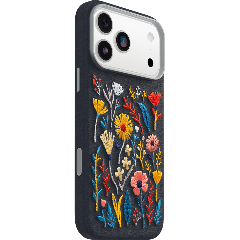 product image 2 - iPhone 17 Pro Max Funda Symmetry Series Cactus Leather Embroidery