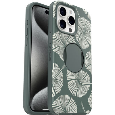 iPhone 15 Pro Max Funda | OtterBox OtterGrip Symmetry Serie para MagSafe