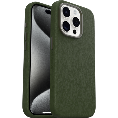 iPhone 15 Pro Hülle | Symmetry Series Cactus Leather für MagSafe