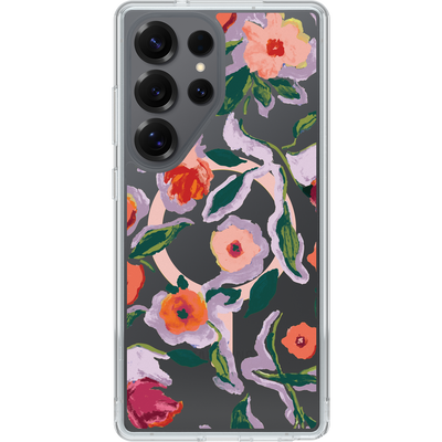 Galaxy S25 Ultra Case | Symmetry Series Clear for Magnets Confetti of Blossoms