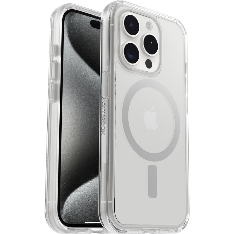 product image 1 - iPhone 15 Pro Hülle Symmetry Series Clear für MagSafe