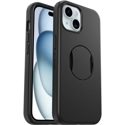 iPhone 15 Funda | OtterBox OtterGrip Symmetry Serie para MagSafe