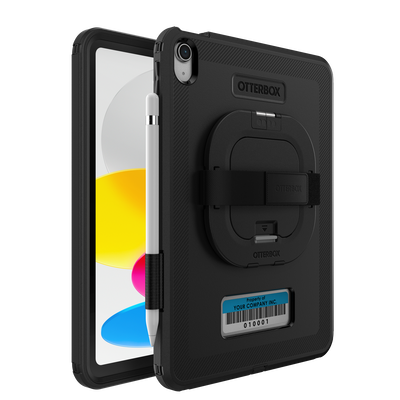 iPad 10.a gen Funda | Defender Series Kickstand con Handstrap