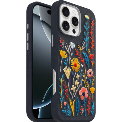 iPhone 16 Pro Max Funda | Symmetry Series Cactus Leather Embroidery