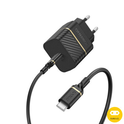 USB-C a USB-C 20 W Cargador de Pared + Cable