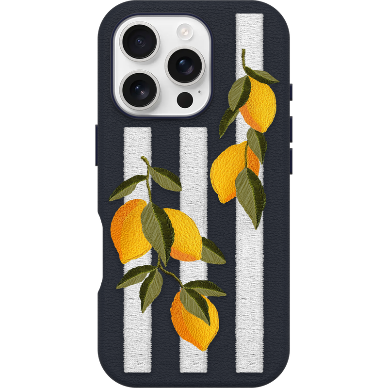 product image 2 - iPhone 16 Pro Funda Symmetry Series Cactus Leather Embroidery