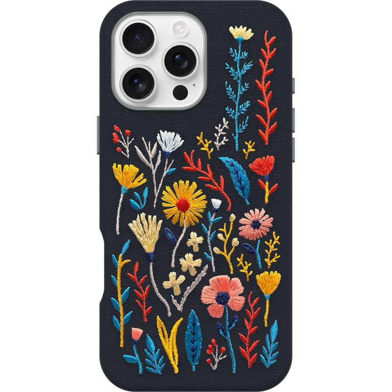 product image 2 - iPhone 16 Pro Max Funda Symmetry Series Cactus Leather Embroidery