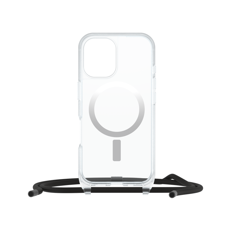 product image 2 - iPhone 16 Funda con Strap React Series Necklace Magsafe