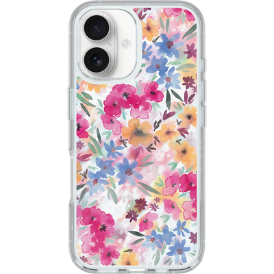 iPhone 16 Case | Symmetry Series Clear for MagSafe Confetti of Blossoms