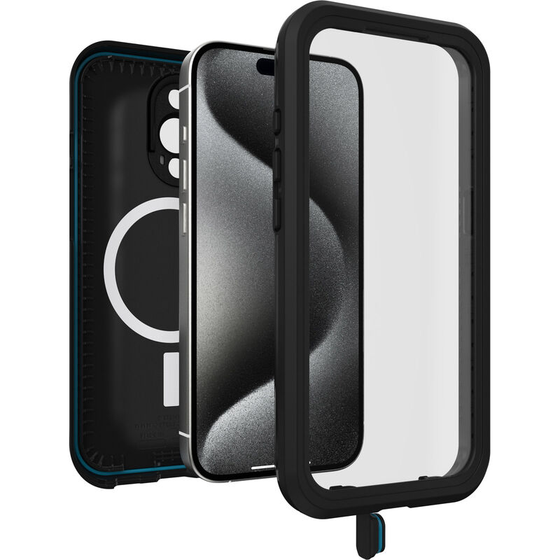 product image 3 - iPhone 15 Pro Funda Impermeable OtterBox Frē Series para MagSafe