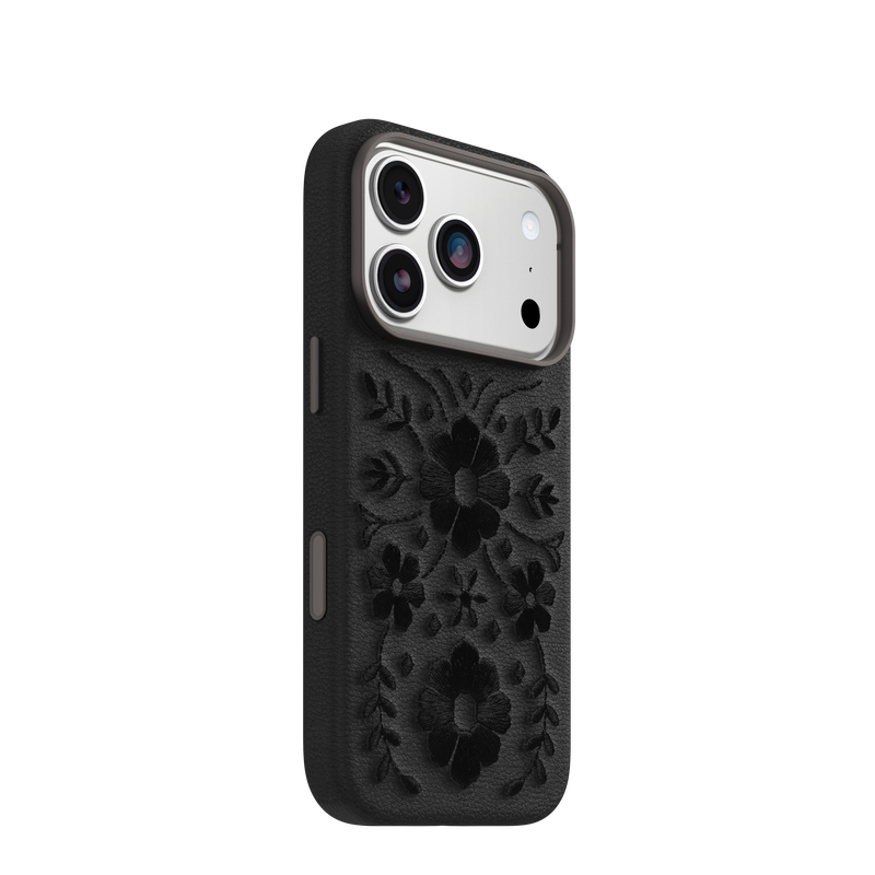 product image 2 - iPhone 17 Pro Funda Symmetry Series Cactus Leather Embroidery