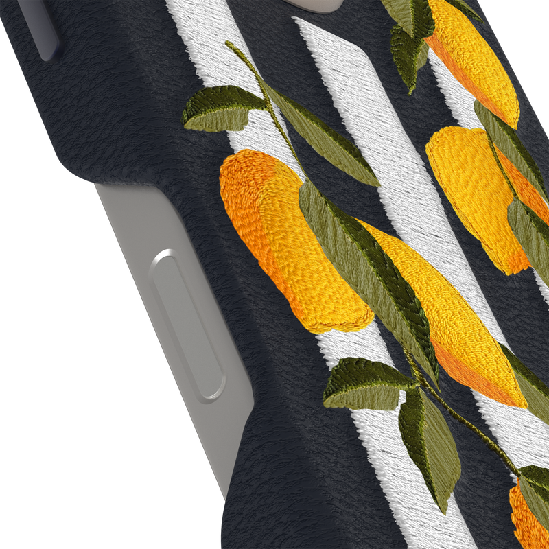 product image 3 - iPhone 16 Pro Funda Symmetry Series Cactus Leather Embroidery
