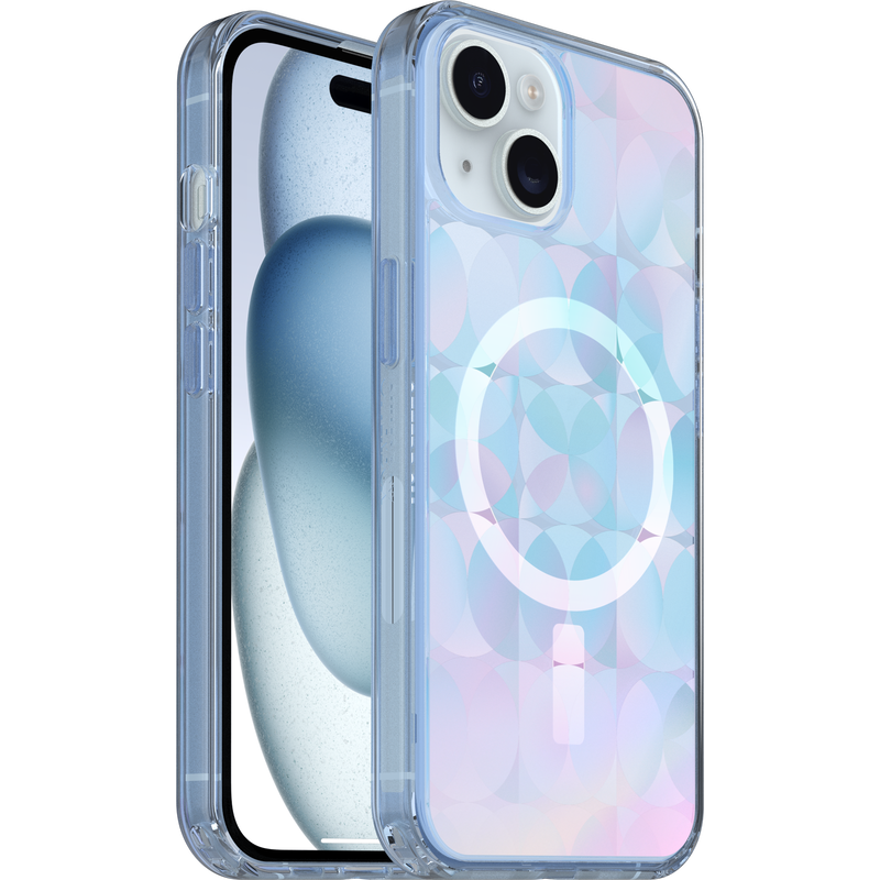 product image 1 - iPhone 16e y iPhone 15/14/13 Funda Symmetry Series Clear para MagSafe