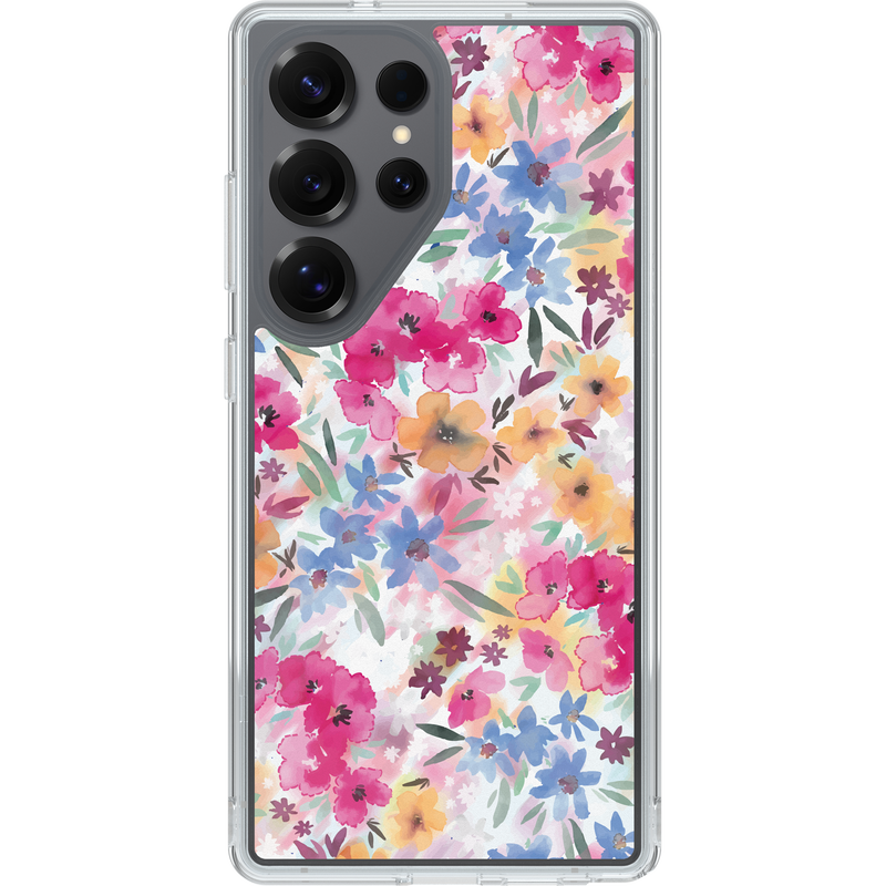 product image 1 - Galaxy S25 Ultra Case Symmetry Series Clear for Magnets Confetti of Blossoms