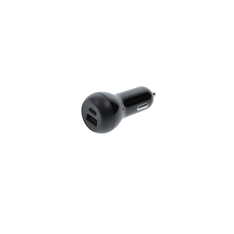 product image 1 - Cargador de coche de carga rápida  de dos puertos 32W USB-C 20W y USB-A 12W