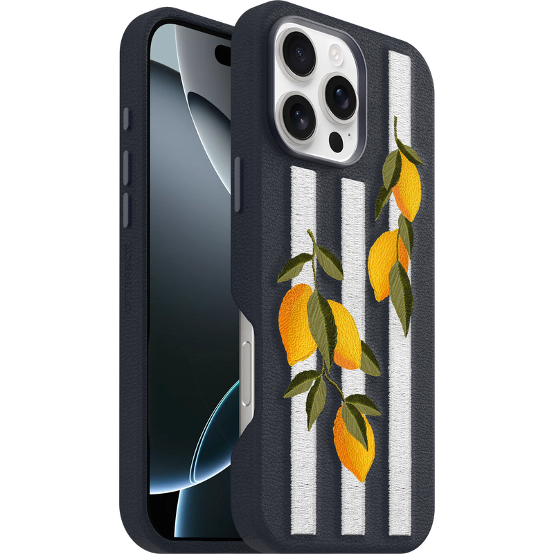 product image 1 - iPhone 16 Pro Max Funda Symmetry Series Cactus Leather Embroidery