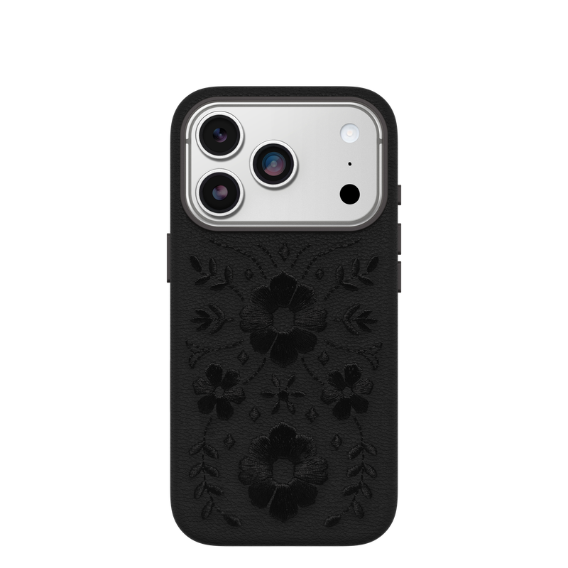 product image 1 - iPhone 17 Pro Funda Symmetry Series Cactus Leather Embroidery