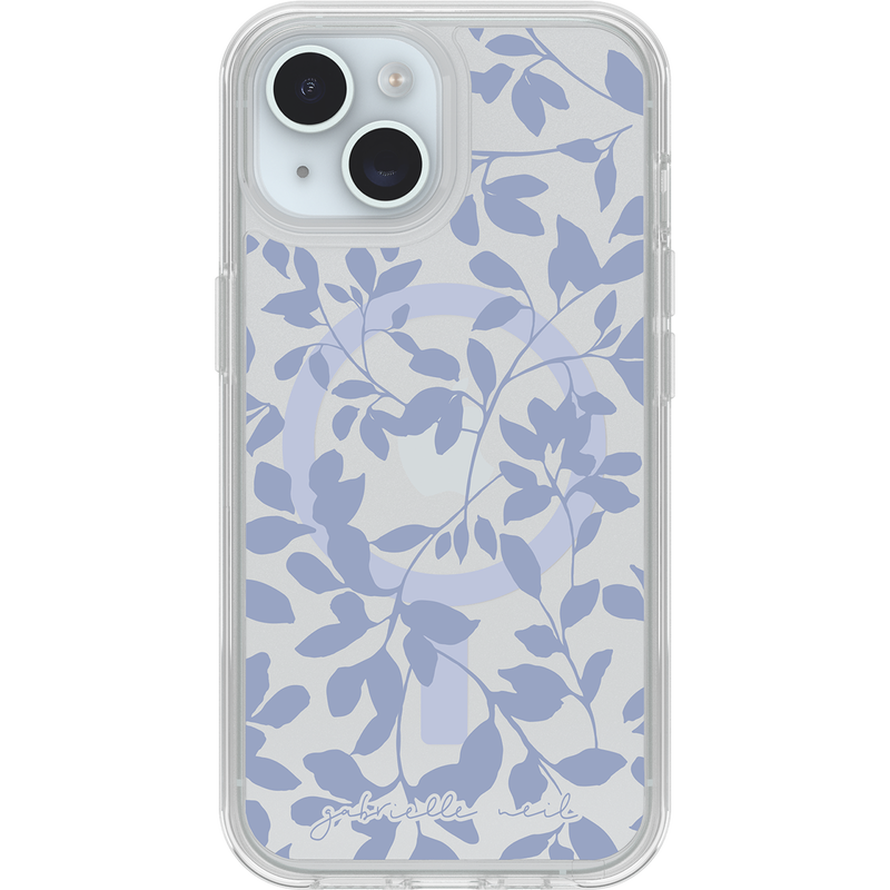 product image 1 - iPhone 13, iPhone 14 y iPhone 15 Funda Symmetry Series Clear para MagSafe Gabrielle Neil Collection