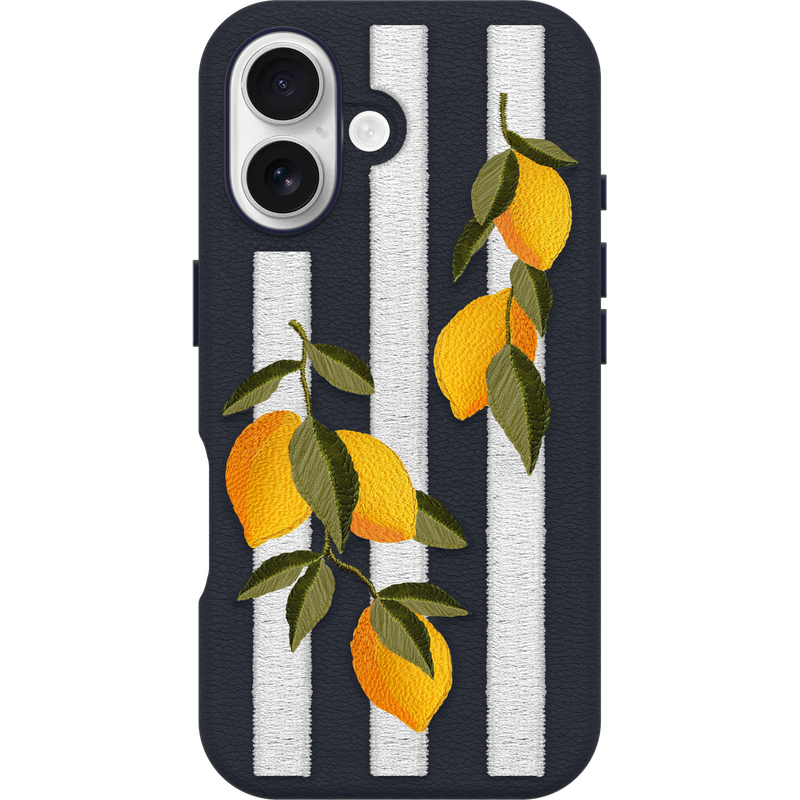product image 2 - iPhone 16 Funda Symmetry Series Cactus Leather Embroidery