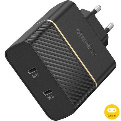 USB-C 50W Doppia Porta | OtterBox Caricabatterie a Muro