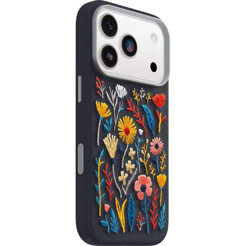 product image 2 - iPhone 17 Pro Funda Symmetry Series Cactus Leather Embroidery