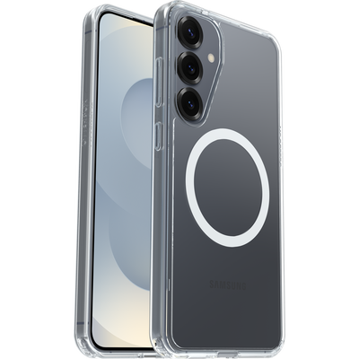 Galaxy S25+ Skal | Symmetry Series Clear med Magnets