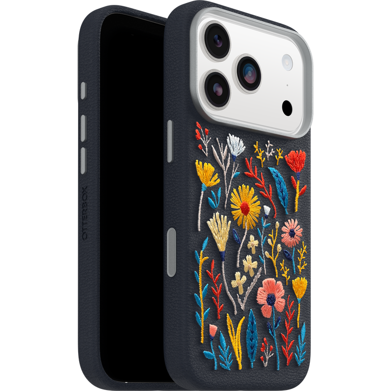 product image 5 - iPhone 17 Pro Funda Symmetry Series Cactus Leather Embroidery