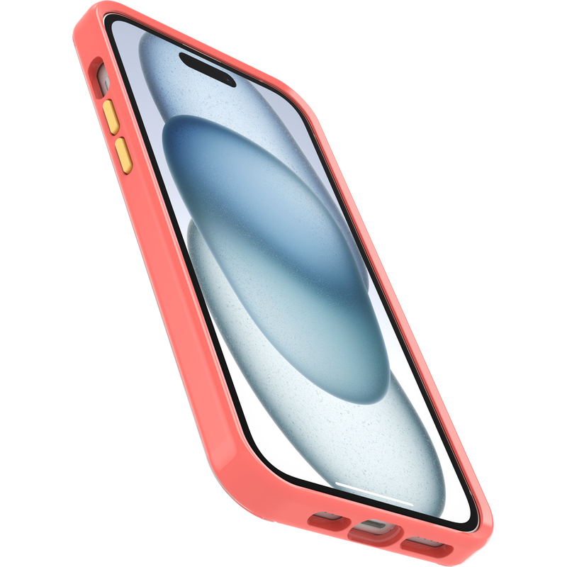 product image 4 - iPhone 14 Plus und iPhone 15 Plus Hülle Symmetry Series Clear für MagSafe Fluttering Flora
